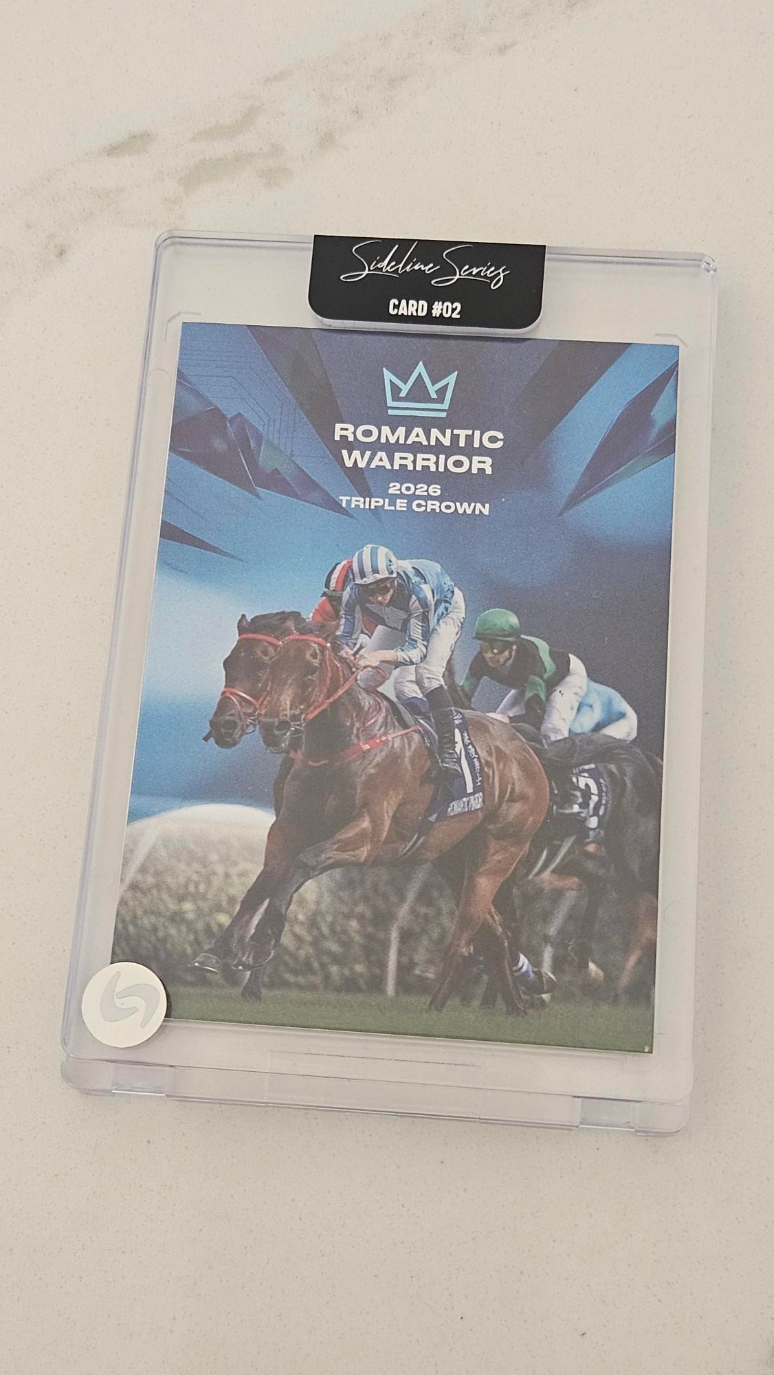 Romantic Warrior Triple Crown win card #3