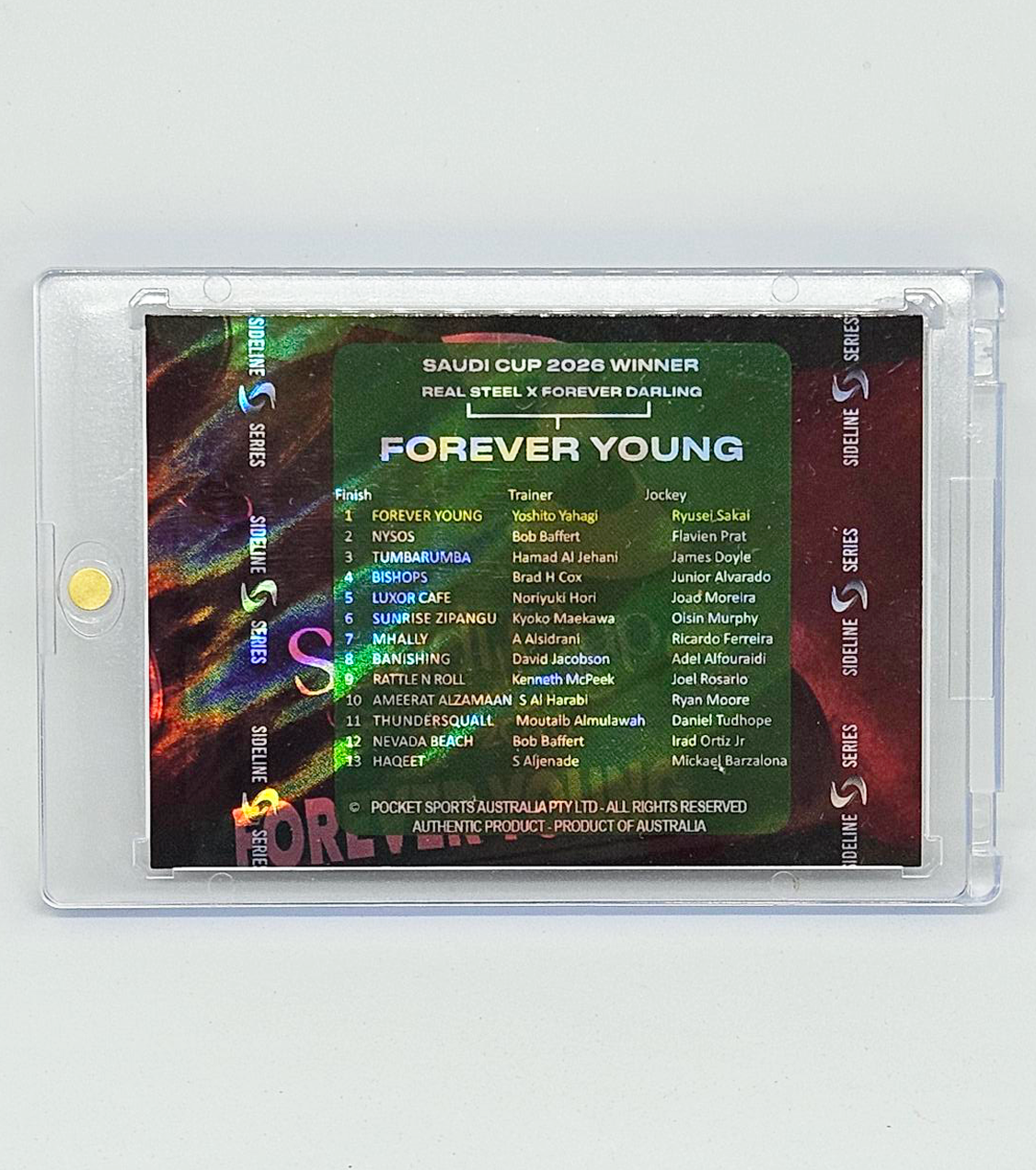 Forever Young – Saudi Cup II (Fireball Holofoil)