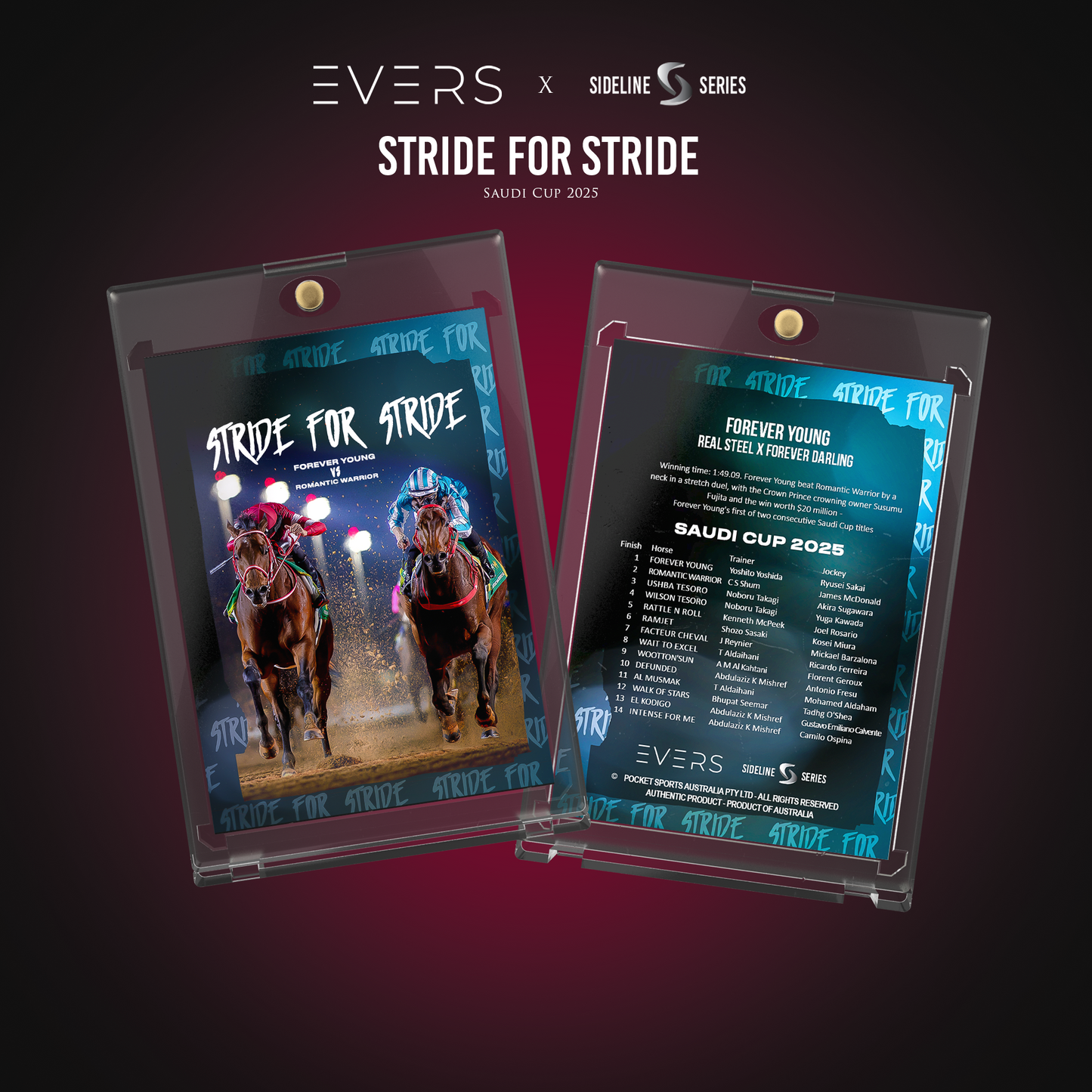 Saudi Cup 2025 - Stride for Stride Card #2