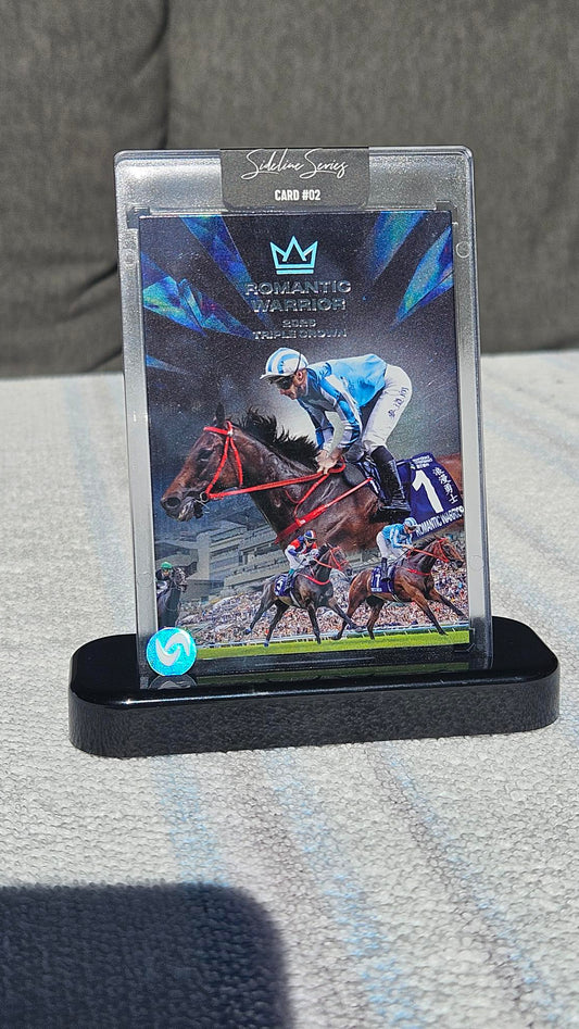 Romantic Warrior Trading Card #2 – Triple Crown Winner | Hong Kong Racing Collectible