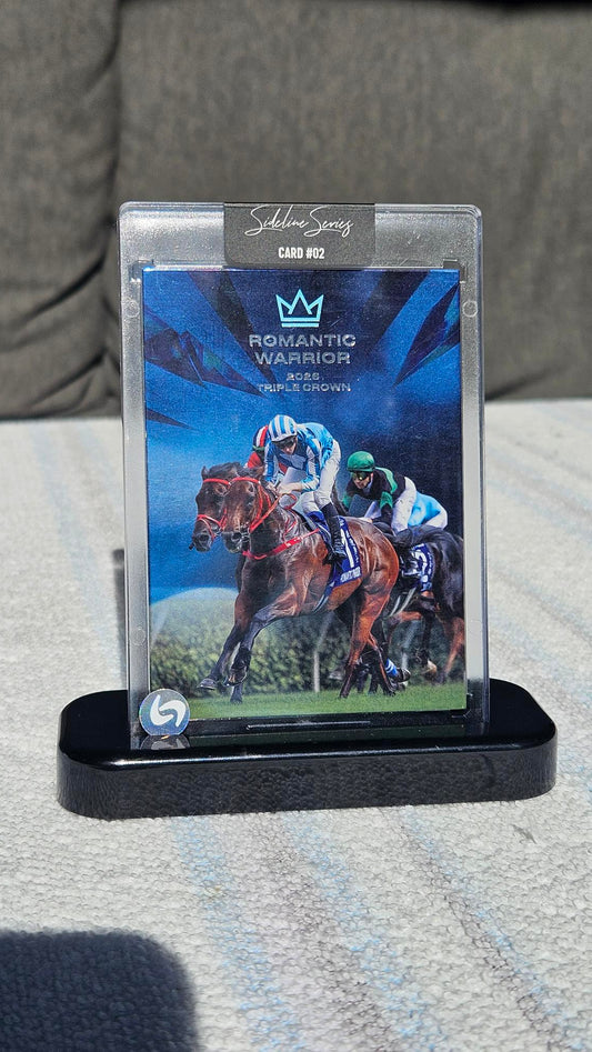 Romantic Warrior Trading Card #3 – Triple Crown Winner | Hong Kong Racing Collectible