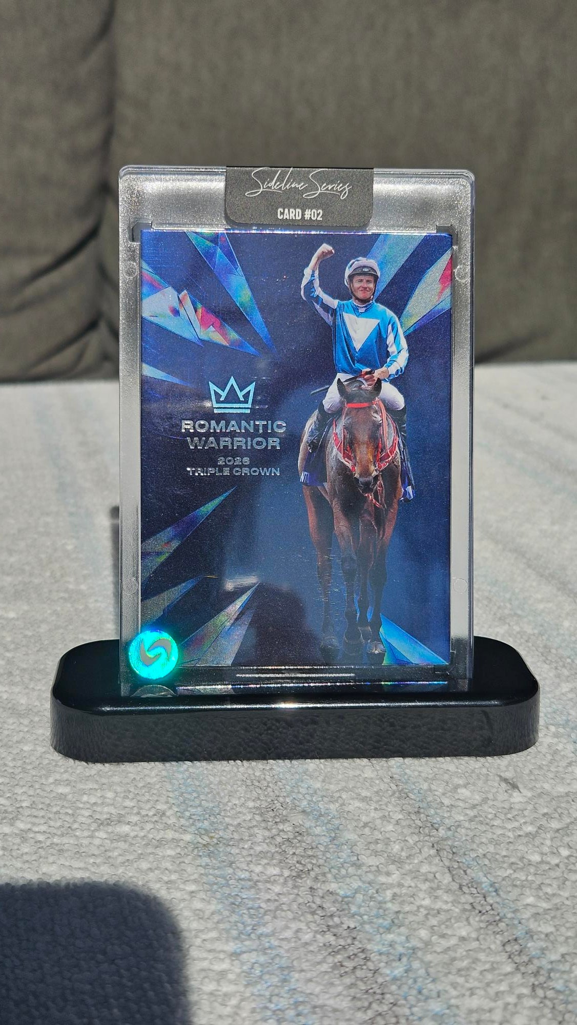 Romantic Warrior Triple Crown win card #1