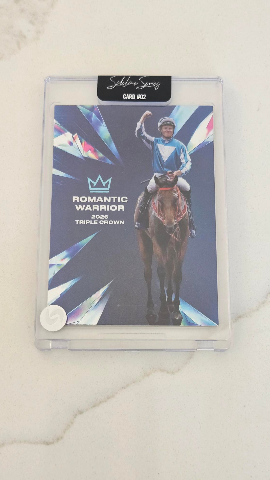 Romantic Warrior Triple Crown win card #1