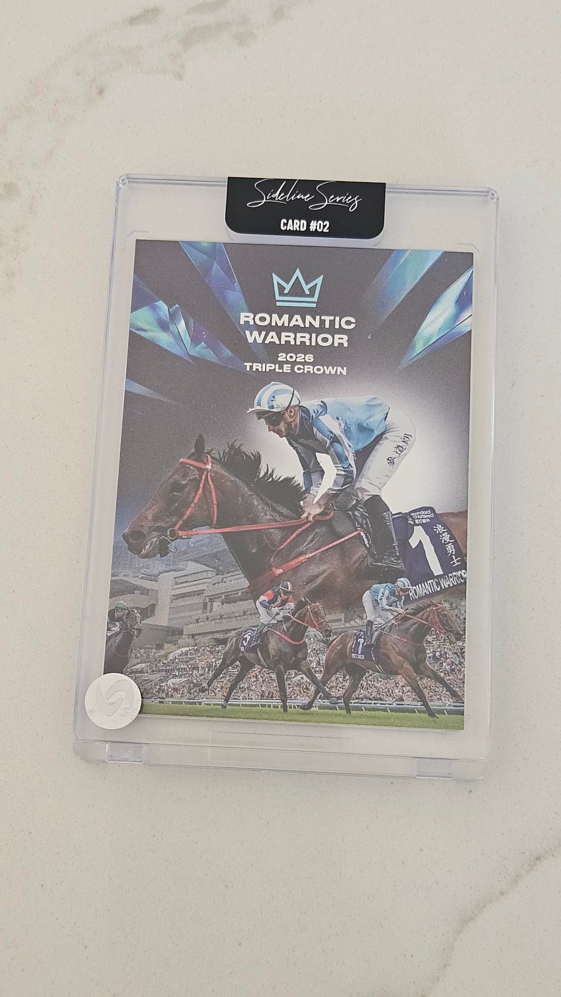 Romantic Warrior Triple Crown win card #2
