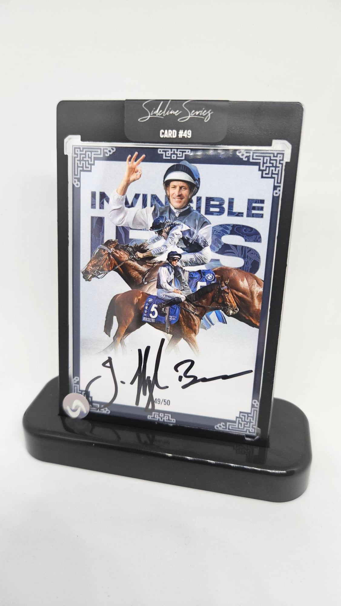 Hugh Bowman X Invincible Ibis AUTO Trading Card