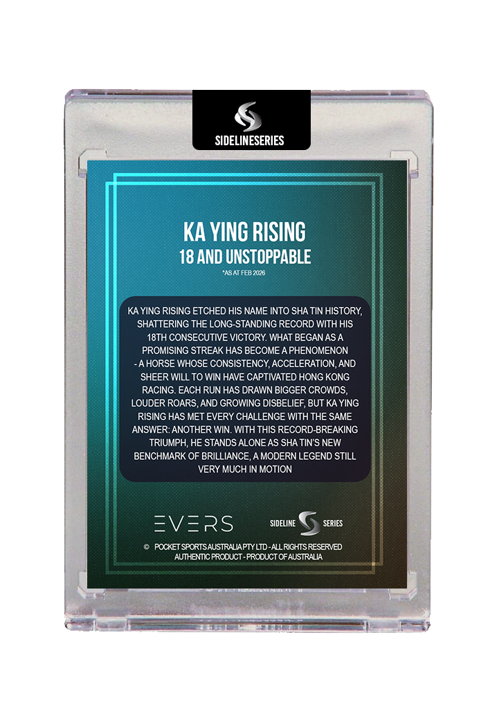 Ka Ying Rising 18 and Unstoppable - rainbow holofoil - 1 of 4 chance