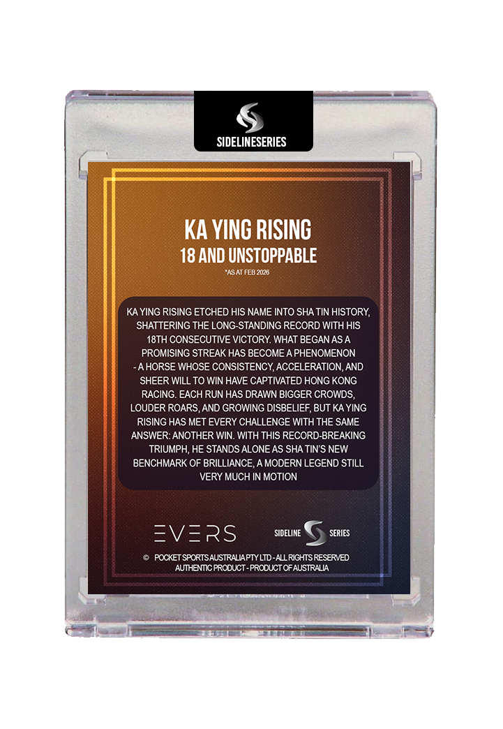 Ka Ying Rising 18 and Unstoppable - rainbow holofoil - 1 of 4 chance