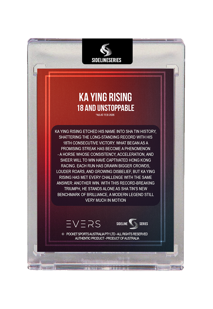 Ka Ying Rising 18 and Unstoppable - rainbow holofoil - 1 of 4 chance