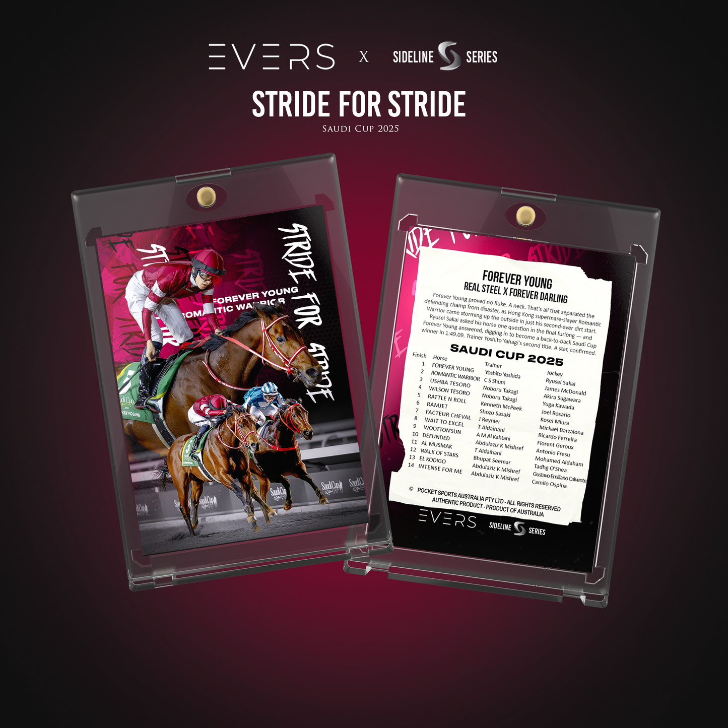 Saudi Cup 2025 - Stride for Stride Card #1