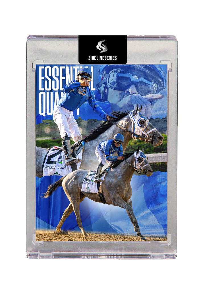 Essential Quality x Luis Saez BELMONT STAKES win