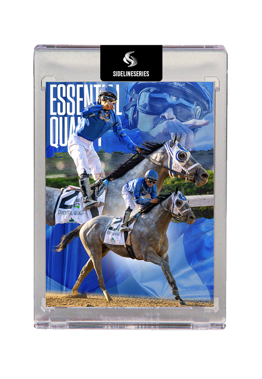 Essential Quality x Luis Saez BELMONT STAKES win
