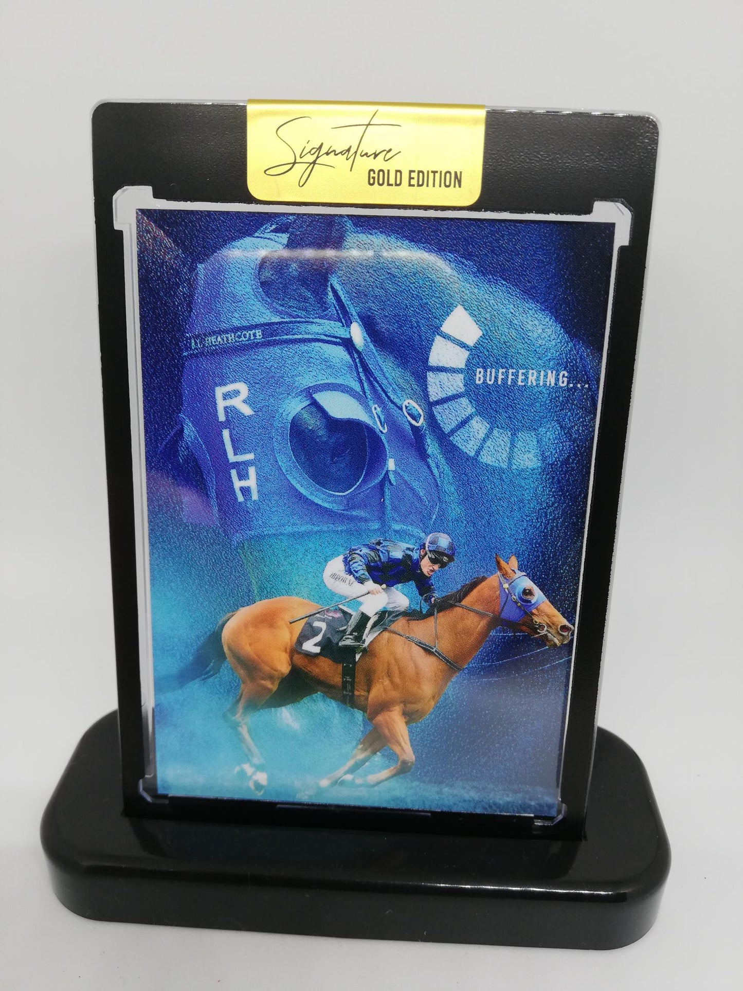 BUFFERING GOLD AUTO edition - includes free stand base
