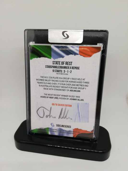 STATE OF REST SILVER AUTO edition - includes free stand base