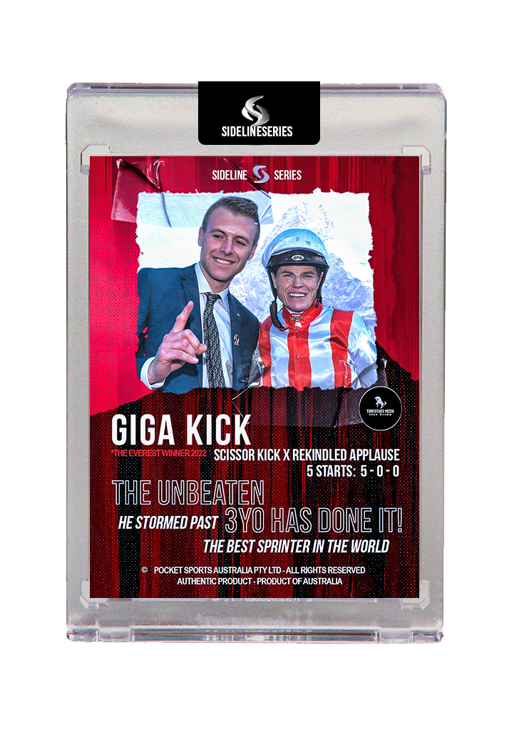GIGA KICK 2 card set - BLACK AUTO
