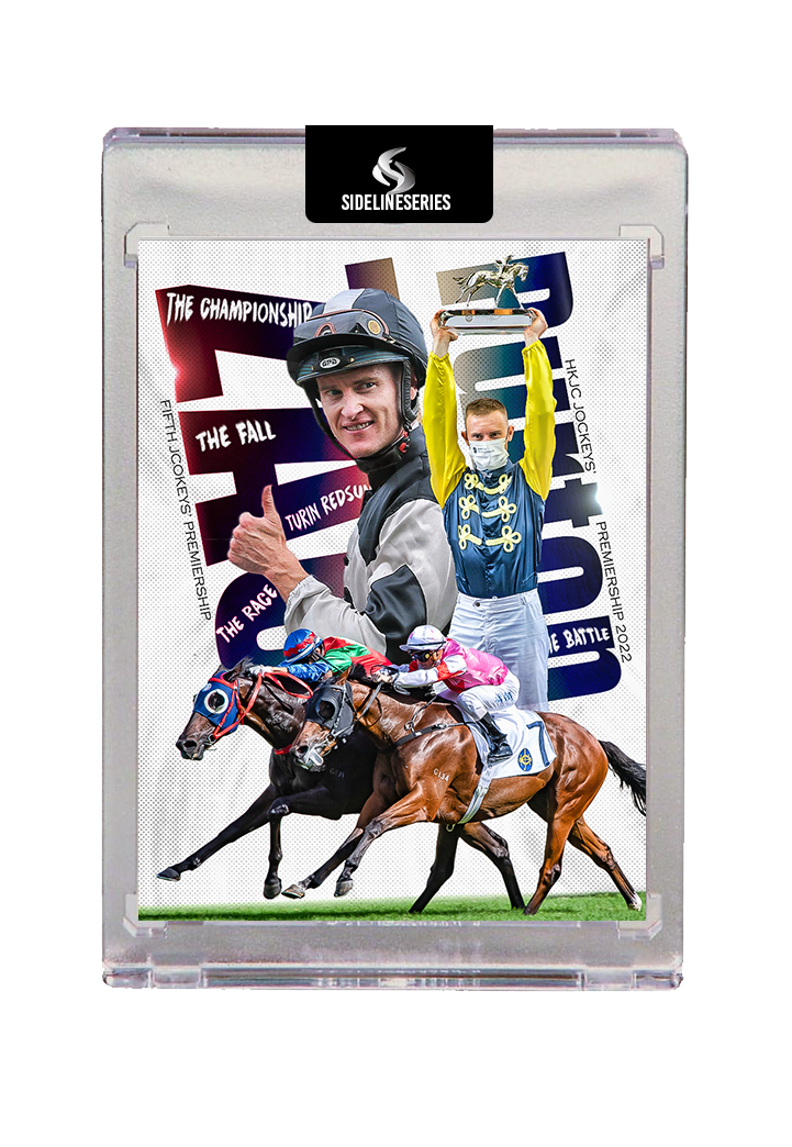 Zac Purton 5th Hong Kong Jockeys' Premiership card