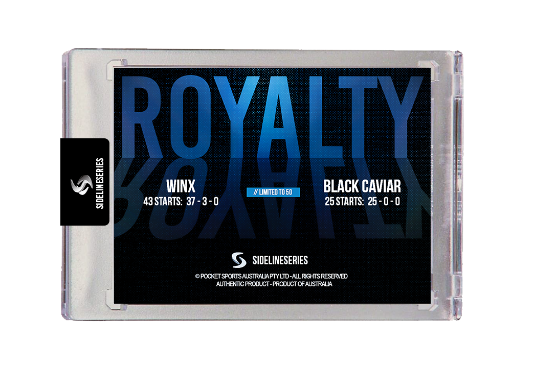 'ROYALTY' Two Queens of the Turf Holofoil